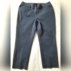 REITMANS Navy-colored capri pants for women size 9